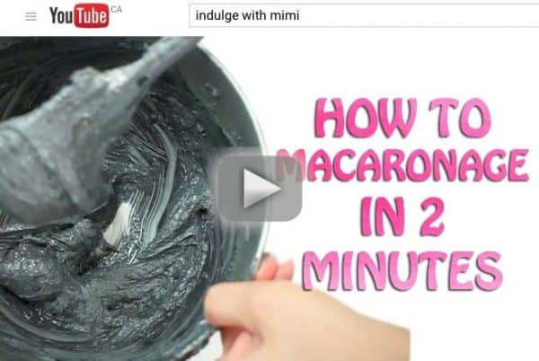 Proper Macaron Batter Consistency After Piping Indulge With Mimi