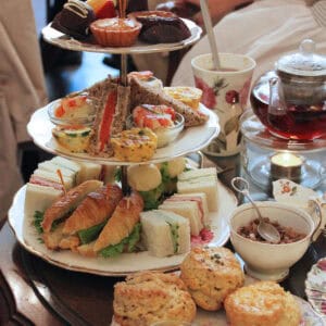 Vintage inspired afternoon tea experience at a charming locally owned tea salon in Kerrisdale, Vancouver.