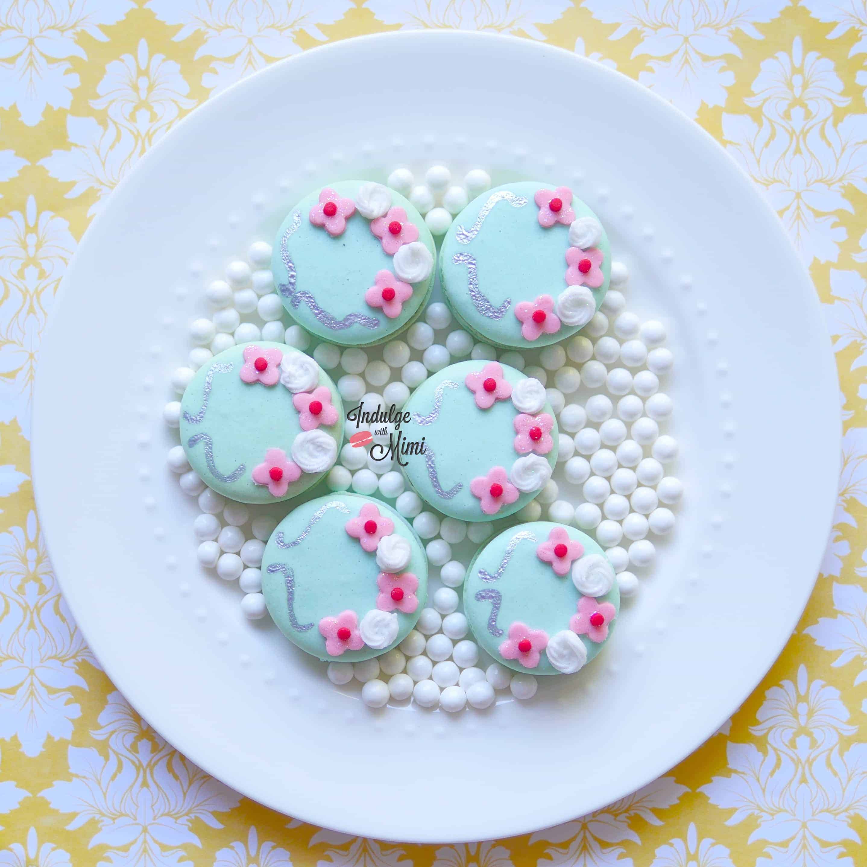 Cherry Blossom Macaron Food, Favorite recipes, Desserts