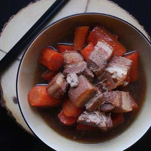 Slow Cooker Pork Belly (Chinese Style)