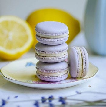 Lemon Lavender Macaron Filling