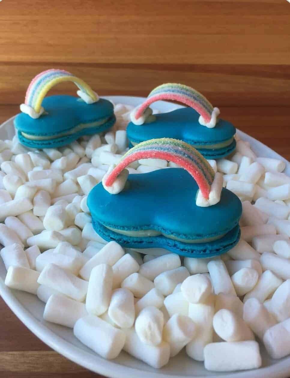 reader's interpretation of Mimi's Over the Rainbow Macarons