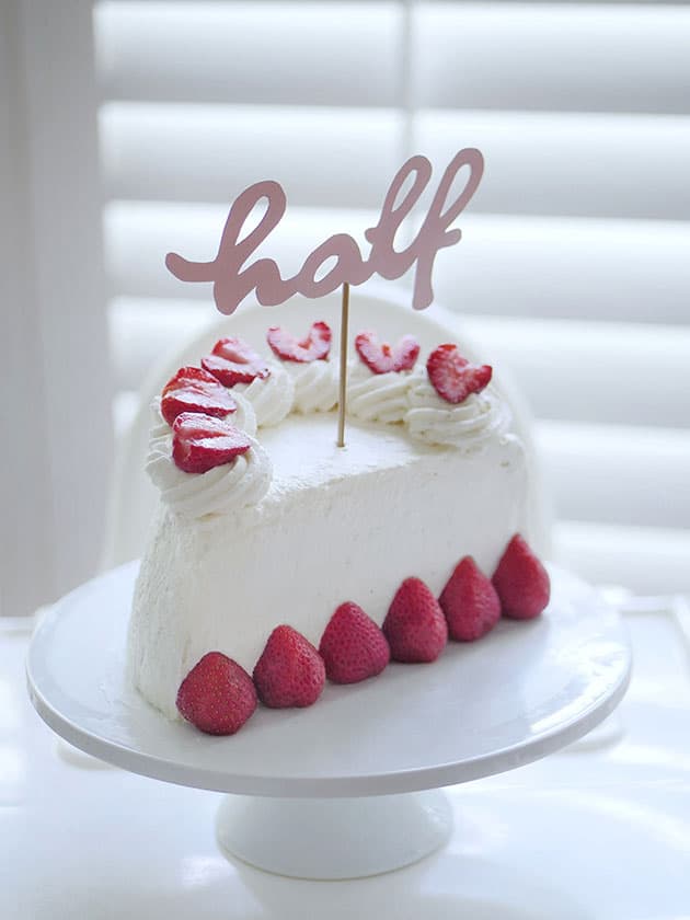 girl 6 month baby cake ideas