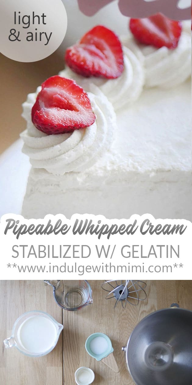 Whip Cream Stabilizer 