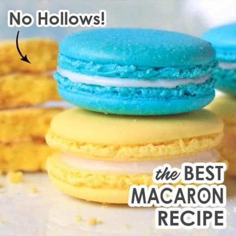 Macarons Recipe For How To Make Macarons