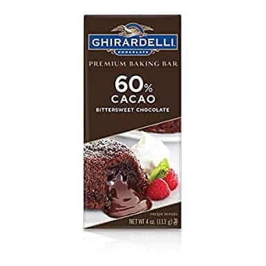 Ghirardelli Premium Baking Bar, 60% Cacao Bittersweet Chocolate, 4 oz