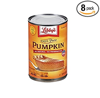 Libby's 100% Pure Pumpkin, 15-Ounce (Pack of 8)