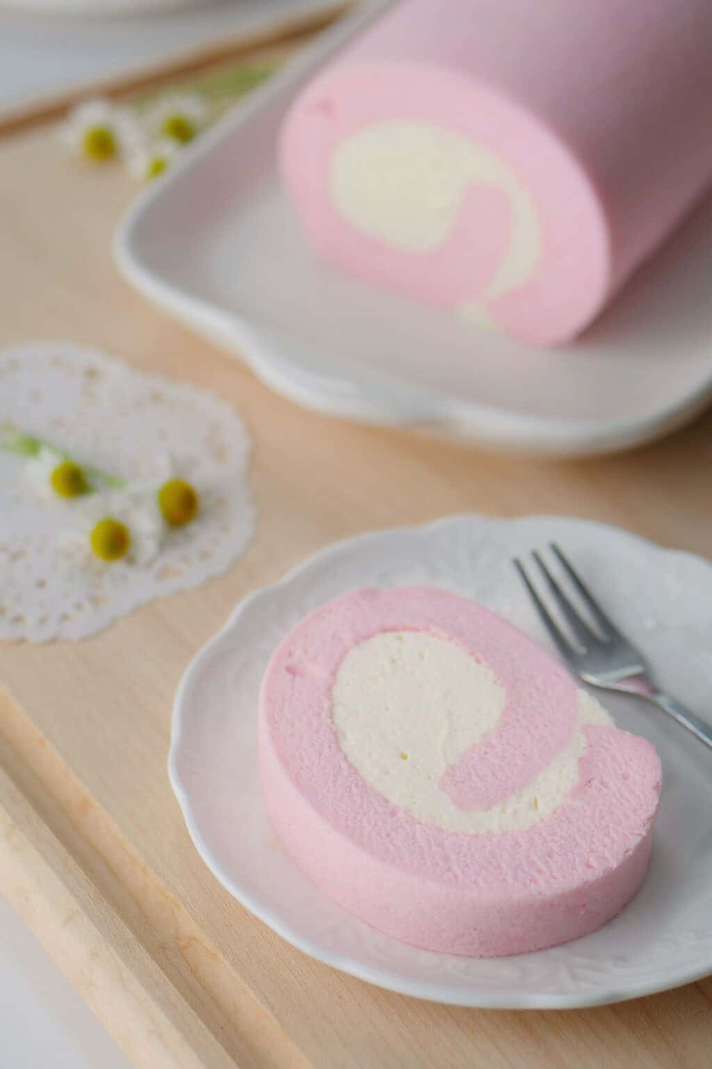 Japanese Cotton Candy Swiss Cake Roll Indulge With Mimi