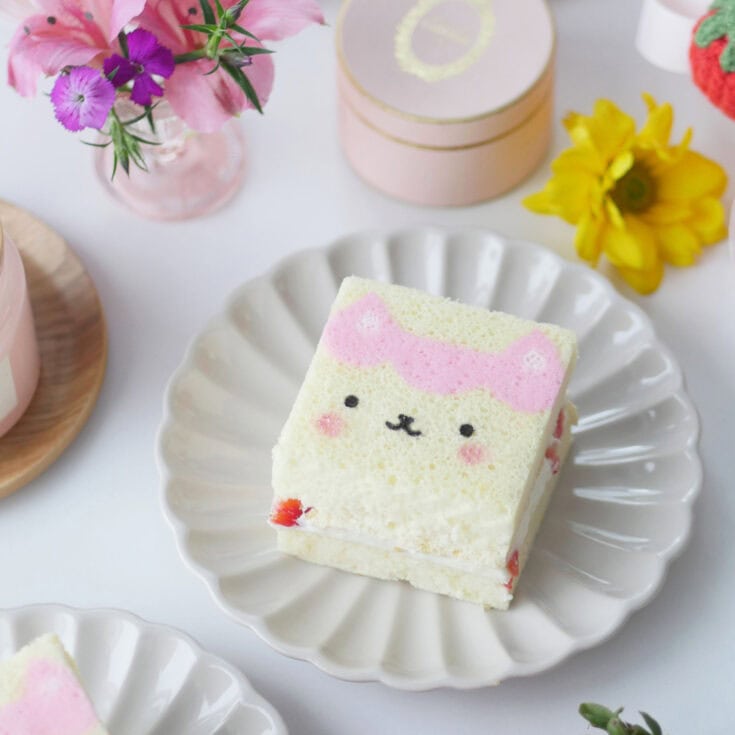 Mini Pattern Cake Squares - Gabby Dollhouse