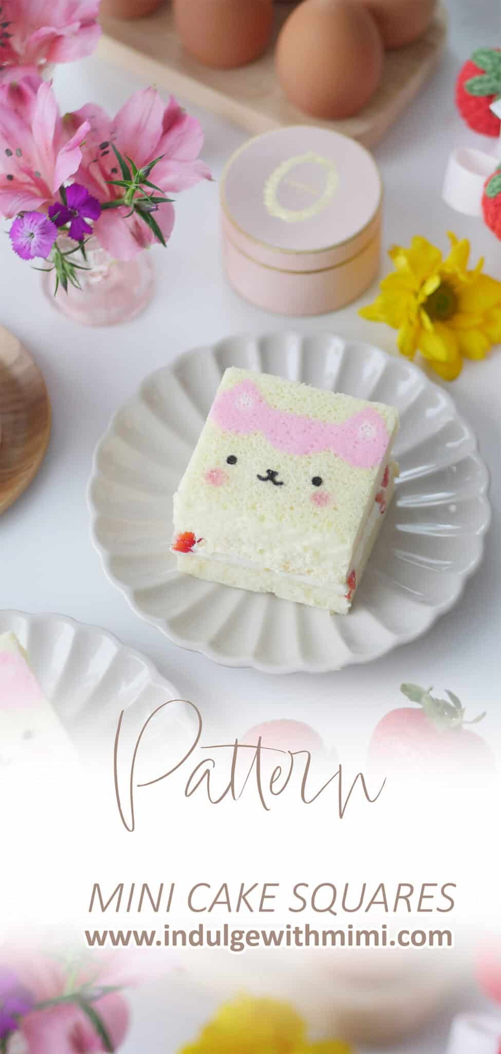 Gabby's Dollhouse Printed Pattern Cake Squares - Indulge With Mimi